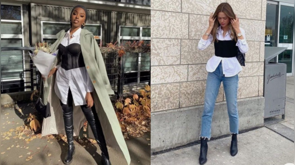 Layer it up with a corset