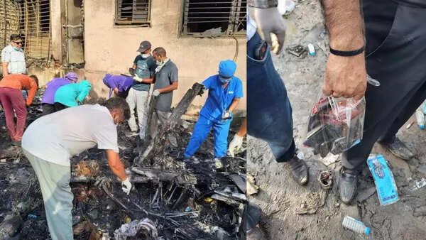 Ahmedabad plane crash: Man collects 70 tolas of gold, cash from crash site, hands it to officials; used sarees & bedsheets to carry injured