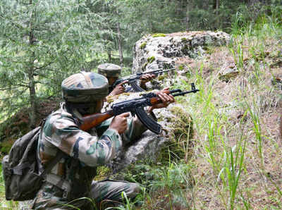 Infiltration bid foiled, five militants killed