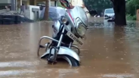 Karnataka: Monsoon rains lash Hubballi, low-lying areas waterlogged 