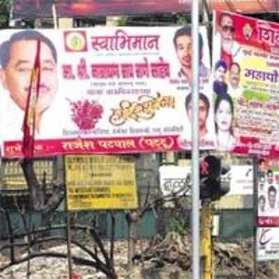 Down with the poster boys, cry Bandra residents