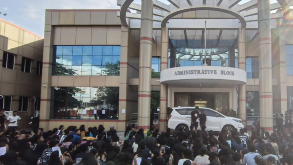 TNNLU students protest VC’s ‘girls should avoid shorts’ remark; VC defends it as ‘fatherly advice’