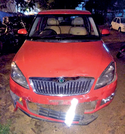 Drunk car driver rams into bike, killing 19-year-old near Aishwarya Junction in Bengaluru's Adugodi