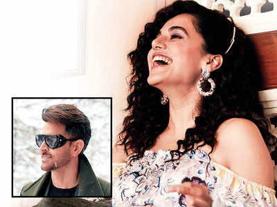 Candy crush for Taapsee Pannu and Hrithik Roshan