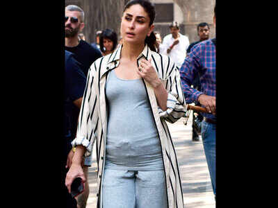 Kareena Kapoor spotted with a baby bump in SoBo