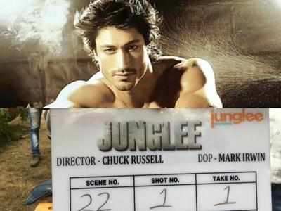 Junglee actor Vidyut Jammwal celebrates Christmas with a baby elephant