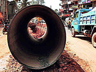 24 km of Cauvery pipeline laid in Mahadevapura for stage V project