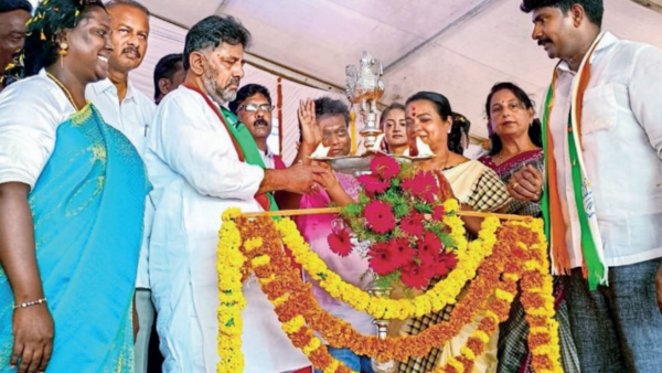 Several ministers involved in PSI recruitment scam: Karnataka Congress unit president DK Shivakumar