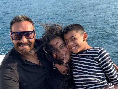 Kajol and Ajay Devgn share adorable posts on son Yug Devgn's birthday