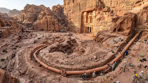 Hidden pipeline found in Petra: Rare 116-meter discovery reveals Nabataeans’ high-pressure hydraulic mastery