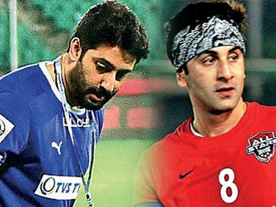 Ranbir Kapoor, Tiger Shroff, Abhishek Bachchan's date with football legends