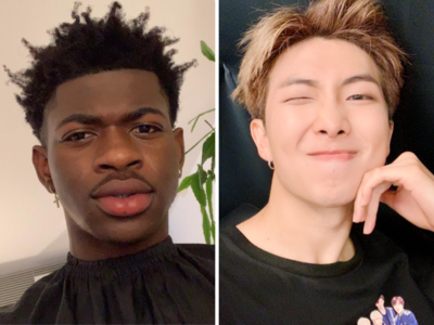 Watch: Lil Nas X, BTS' RM ride down to 'Seoul Town Road'