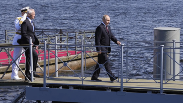 A maritime power': Russia celebrates Navy Day