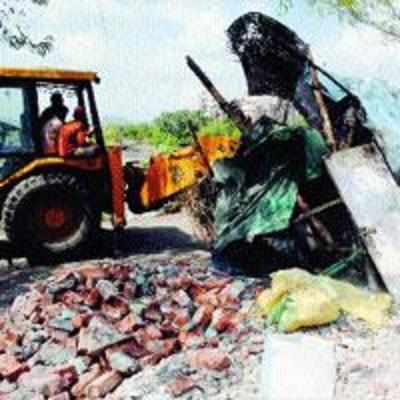 NMMC runs 2-day drive to raze illegal structures in K'khairane