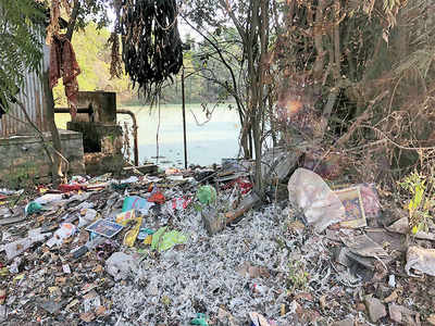 Once rejuvenated, lake has gone to waste