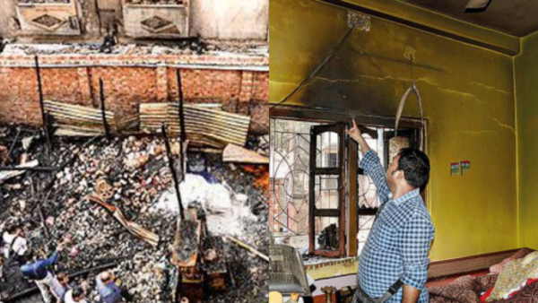 Kolkata: Fire guts paint godown, damages 2 buildings