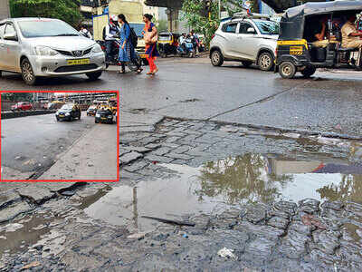 BMC’s tall claims: Only 414 potholes in city