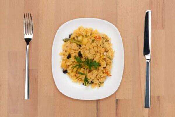 Healthy upma recipe with oats