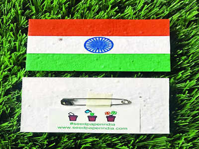 This I-Day, pick up a plantable flag