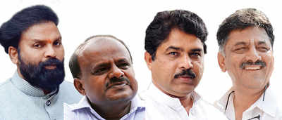 Karnataka Elections 2018: BJP's B Sreeramulu, R Ashok and JD(S)-Congress' HD Kumaraswamy, DK Shivakumar secure numbers for their parties