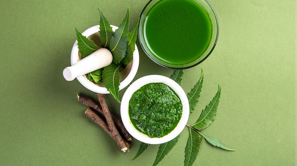 Benefits of natural neem leaves