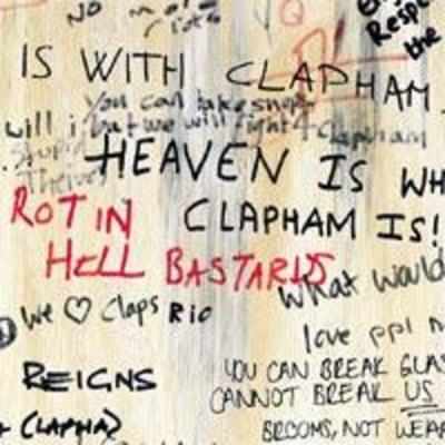 Messages on boards reveal Londoners' love and hate