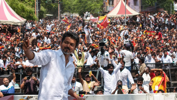 Tamil Nadu polls: TVK complains to EC over lack of police, traffic issues during Vijay’s campaign in Chennai