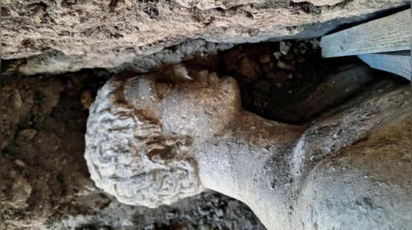 Ancient Hermes statue found in Bulgaria