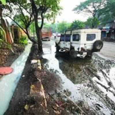 Gutter not repaired since last 15 years, alleges corporator
