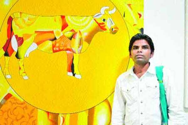 Vizag artist to showcase at India Art Fair
