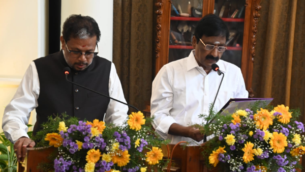 Anbalagan sworn in as pro-tem speaker; Puducherry assembly to convene on May 20