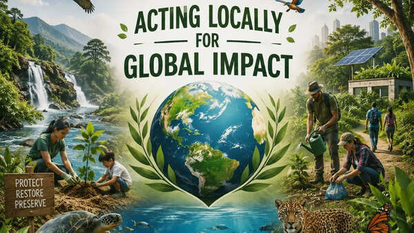 Biodiversity begins at home: How local action can create global impact