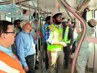 CMRS inspects driverless trains on yellow line