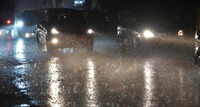 After sultry day, rain brings down temp by 12&deg;C; more relief on way