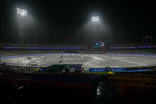IPL 2026: Kolkata Knight Riders get off the mark, thanks to a washout