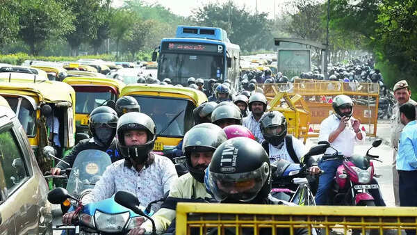 Barricades, diversions make commute a nightmare as jams order of the day