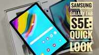 Samsung Galaxy Tab S5e quick look 