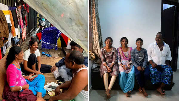 Girl who studied for SSC exam on footpath moves into a 1BHK