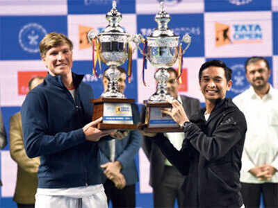 Andre Goransson and Christopher Rungkat claim first ATP Tour Title