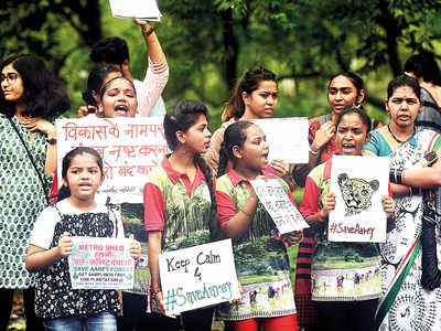 Aarey protest: NCPCR tells edu dept to probe schools’ role