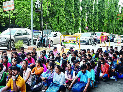 ‘9th accident on Bangalore University campus since October’