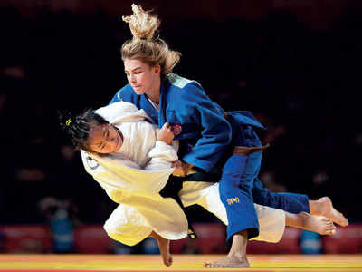 Manipur girl Thangjam Tababi Devi wins India's first judoka medal