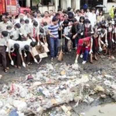 '˜We collected 40 boxes of waste in two hours'