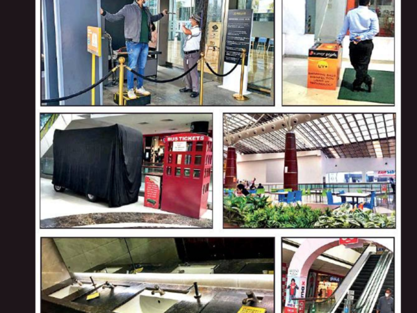 Running now, test of patience in metamorphosed shopping malls
