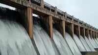 Watch: Heavy flow of water at Karnataka’s Tungabhadra Dam 
