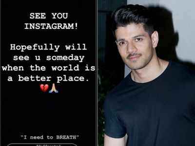Sooraj Pancholi quits Instagram, says ‘I need to breathe’