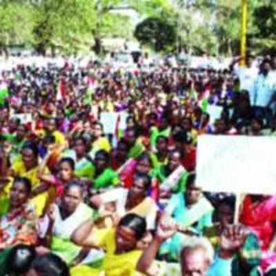 Sand mining employees demand justice