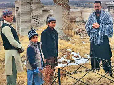 Sanjay Dutt and kids bat for peace in Bishkek for Torbaaz
