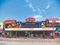 Mural at Tambaram railway station pays tribute to COVID-19 warriors 