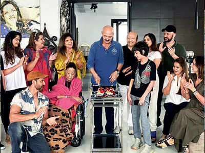 A 'real' birthday party for Rakesh Roshan